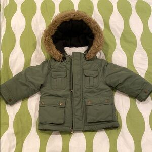 Carter’s Coat with Faux Fur Hood